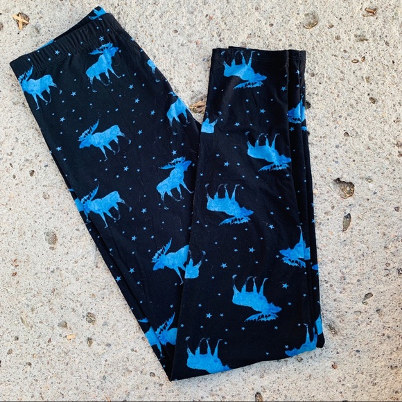 Midnight Moose Leggings - Picture 1 of 3